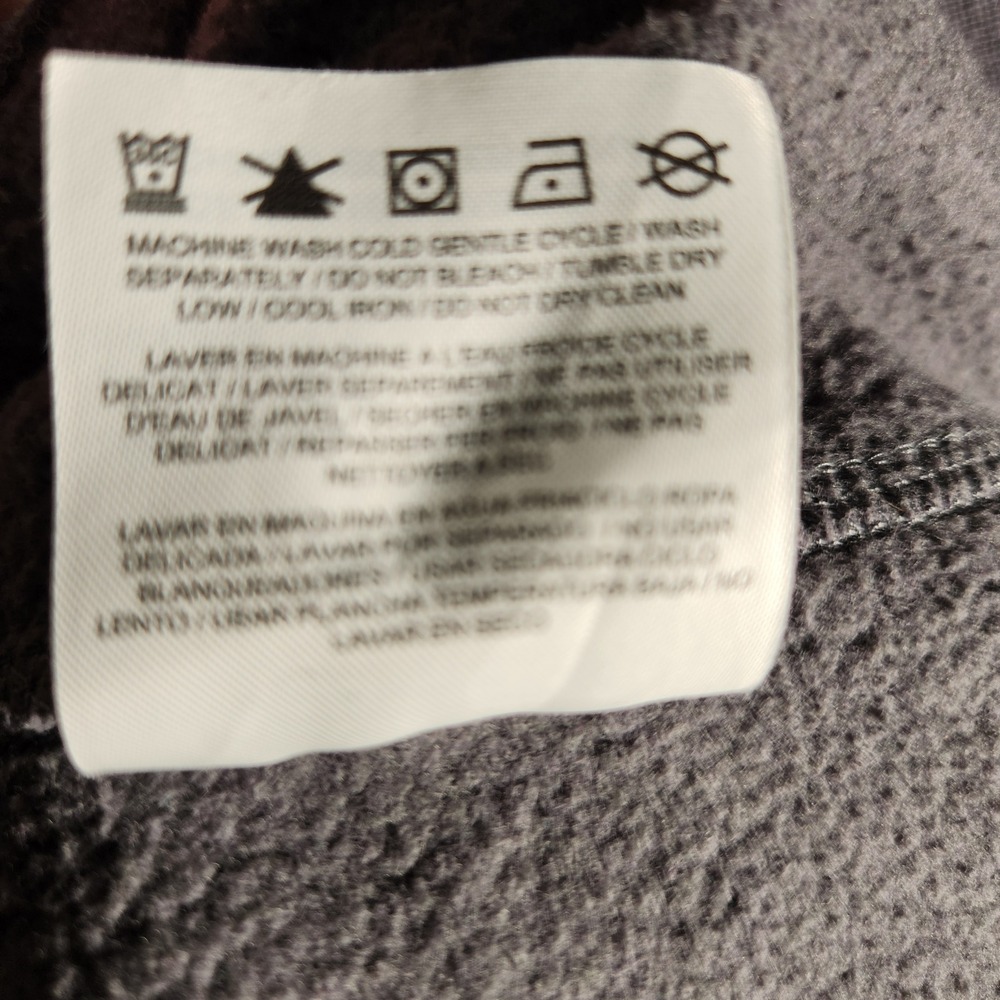 Hurley Hoodie Mens XXL MFT0008890 Gray Logo Fleece Pullover EUC - Picture 6 of 9